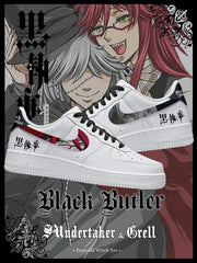 Undertaker und Grell V.2 Custom Sneakers