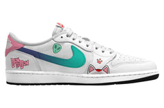 オカルン＆モモ V.1 カスタム TS ロースニーカー