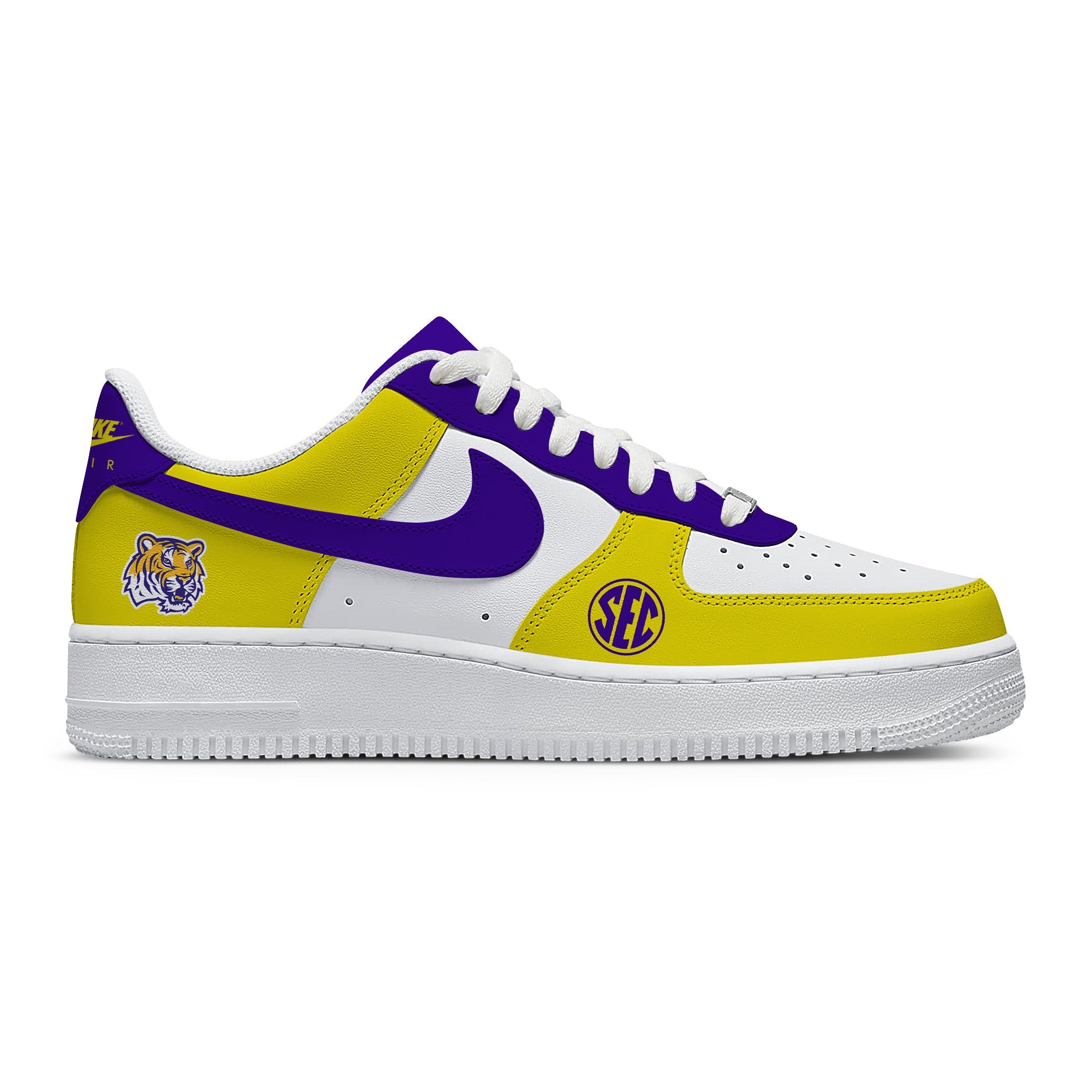 LSU College Custom Sneakers
