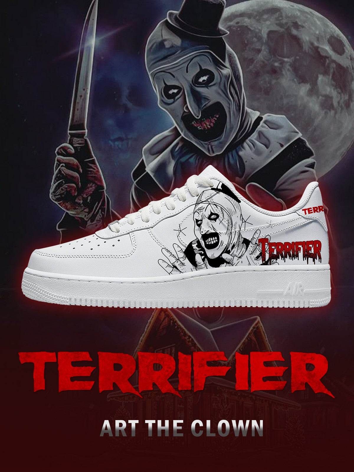 아트 더 클라운 V.3 커스텀 스니커즈