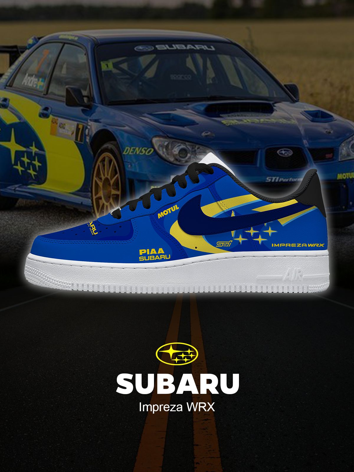 Ténis personalizados Impreza WRX