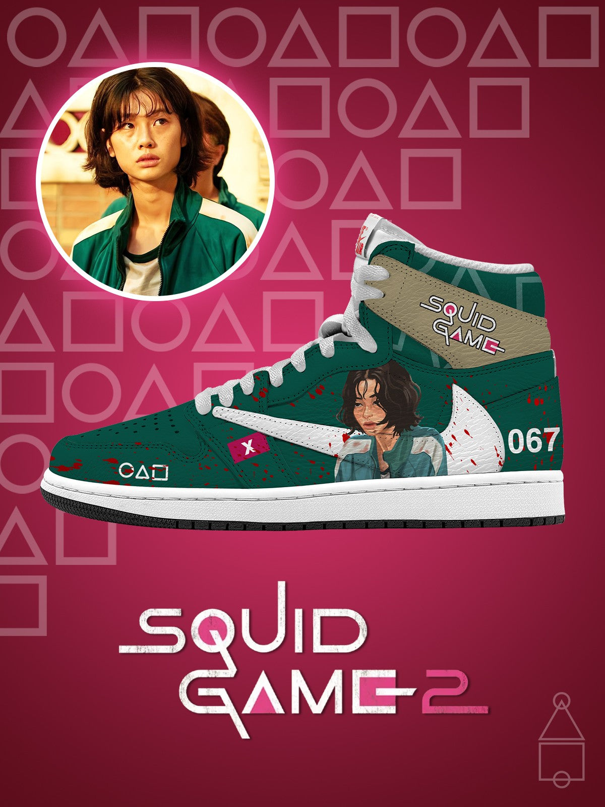 Kang Sae-byeok V.1 Custom TS High Sneakers