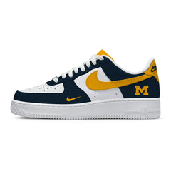 Michigan College Custom Sneakers