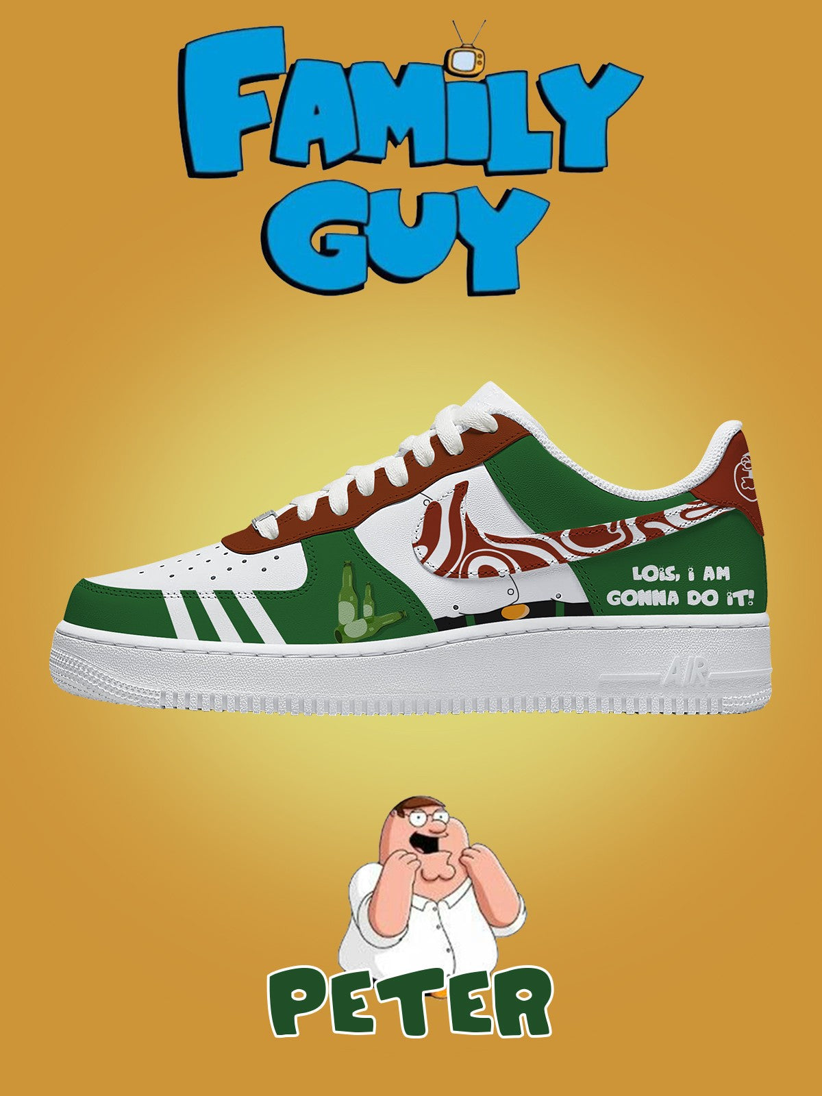 Zapatillas personalizadas Peter Griffin V.1