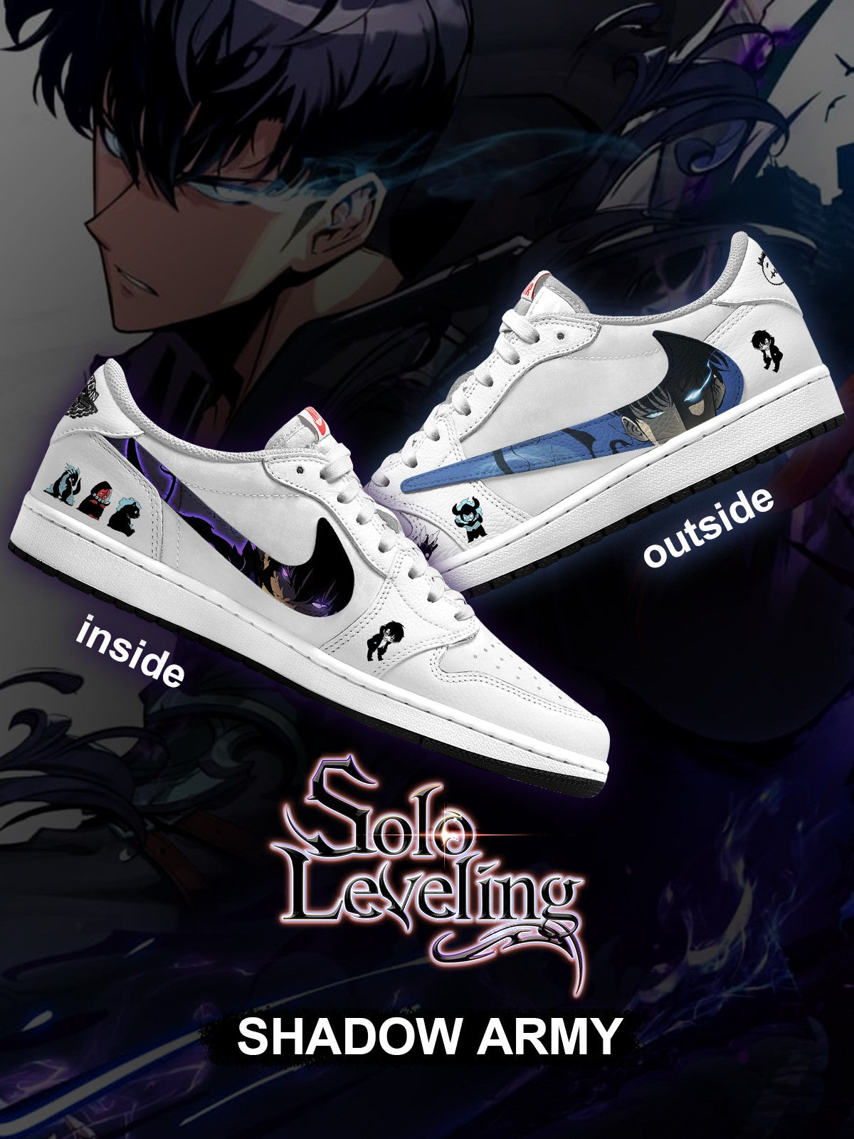 섀도우 아미 V.1 커스텀 TS 로우 스니커즈