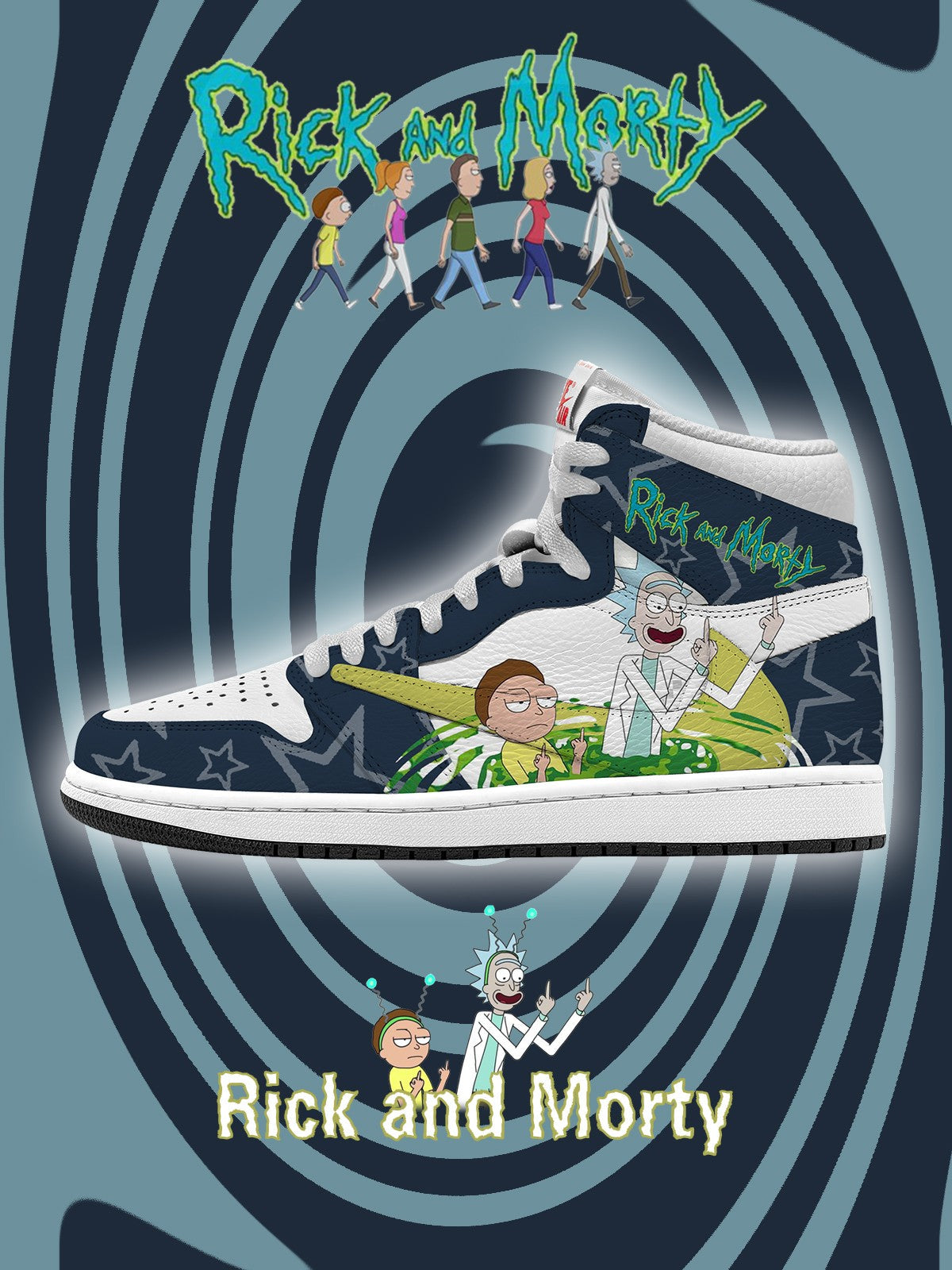 R et M Baskets montantes V. 2 Custom TS