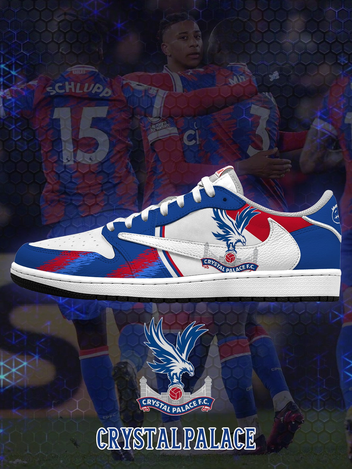 Crystal Palace V.1 Custom TS Low Sneakers