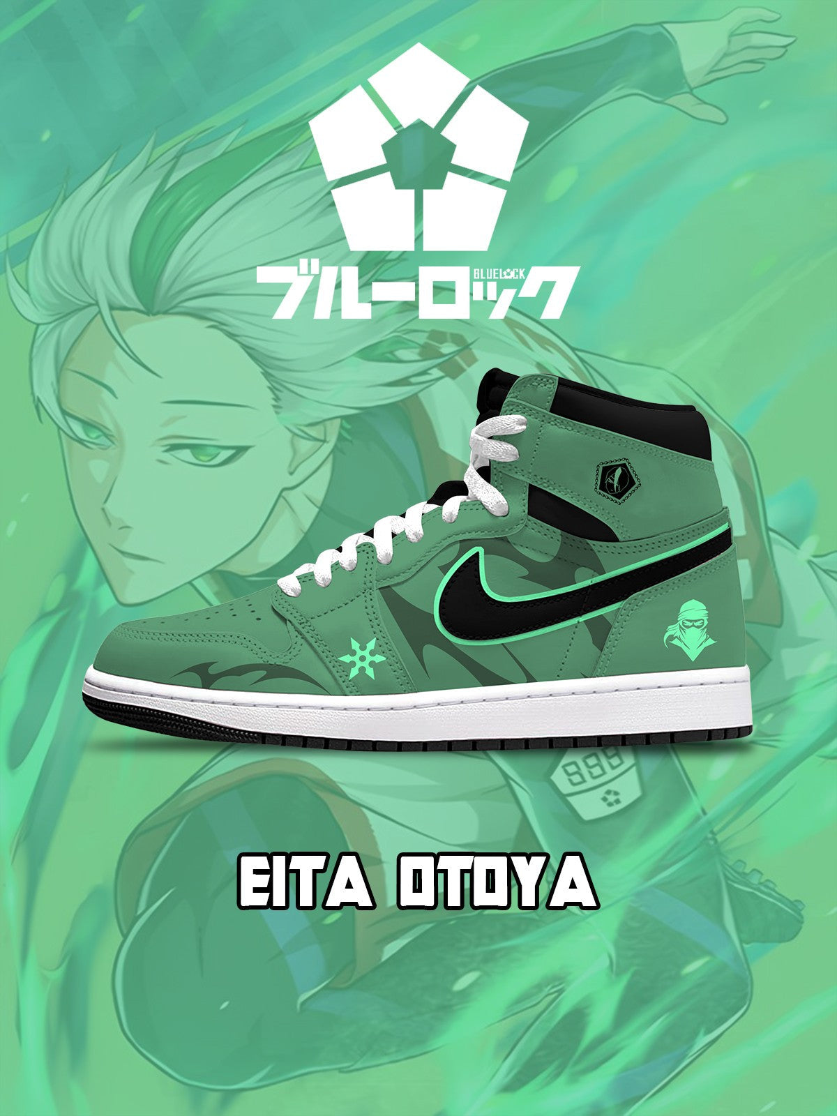 Zapatillas altas personalizadas Eita Otoya V.1
