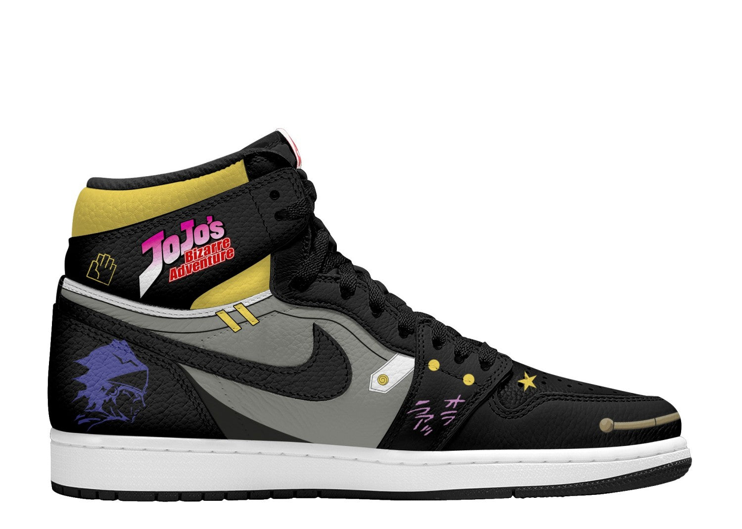 Jotaro Kujo V.1 Custom TS High Sneakers