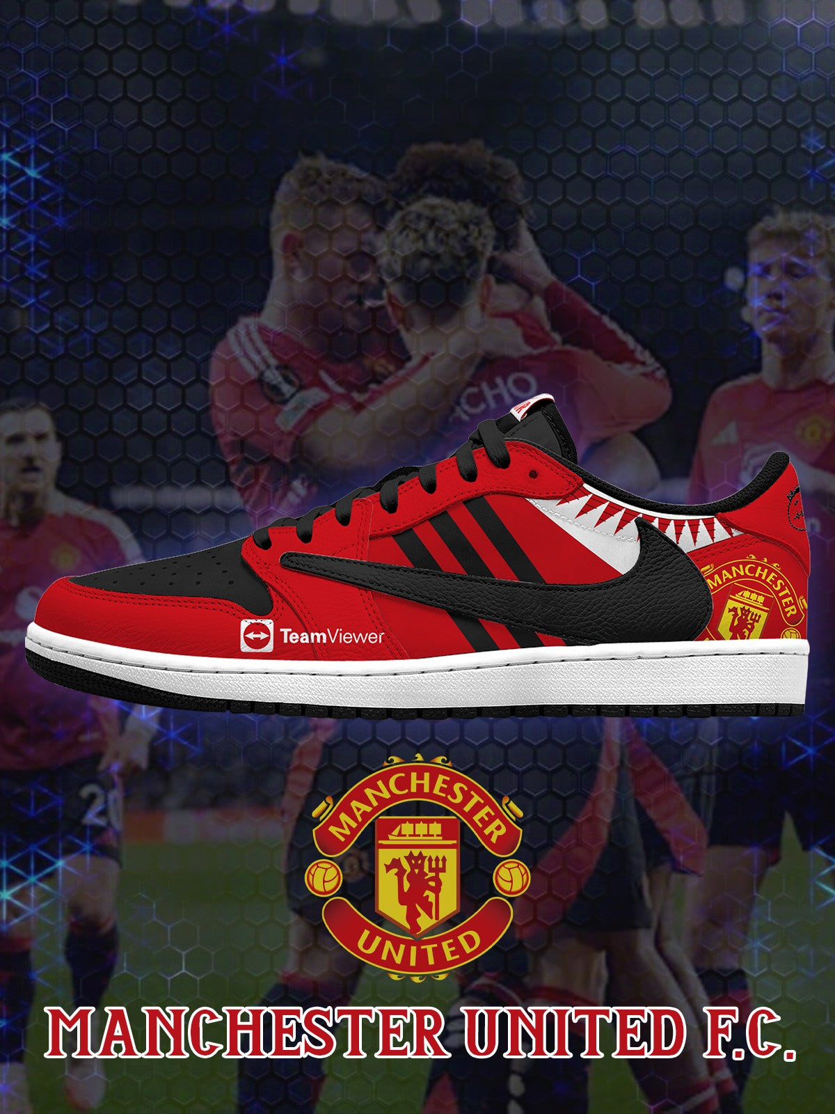 MUFC V.1 Custom TS Low Sneakers