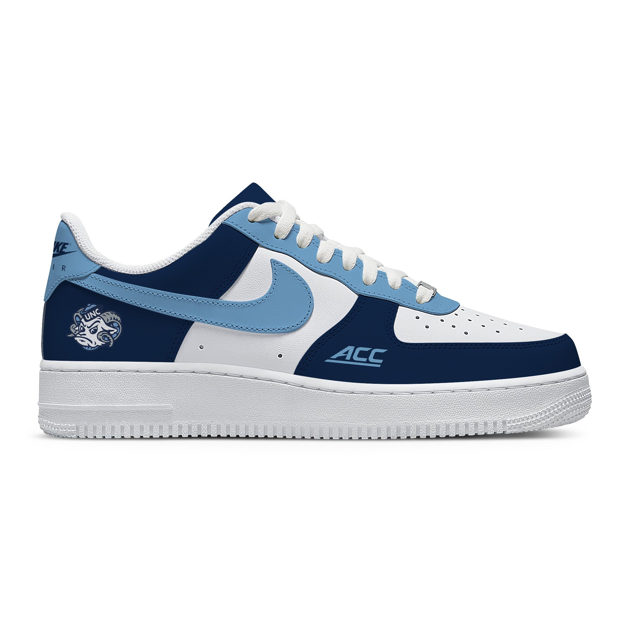 North Carolina College Custom Sneakers