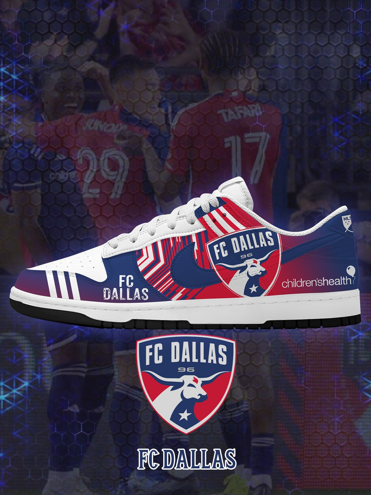 Dallas V.1 Custom Court-Low Sneakers