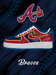 Ténis personalizados Atlanta Baseball V.2