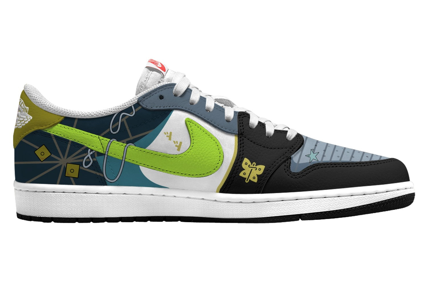 Jolyne Cujoh V.1 Custom TS Low Sneakers