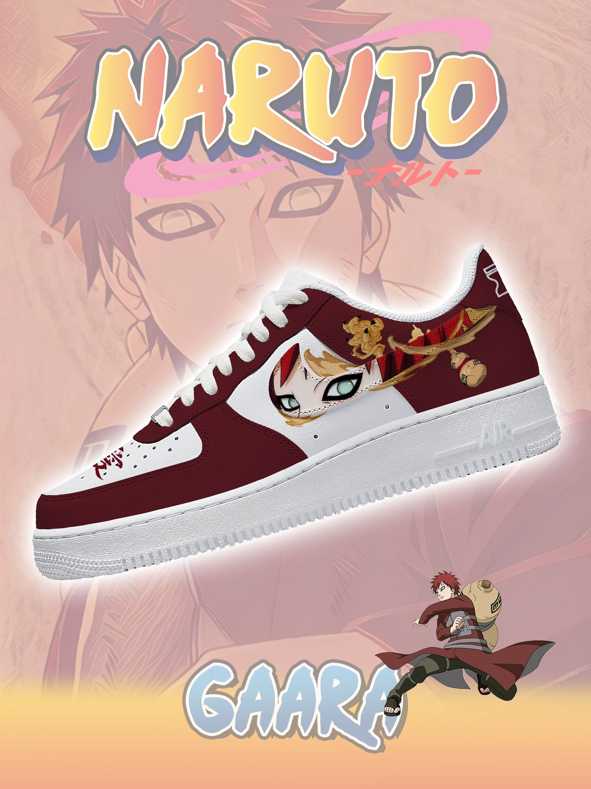 Gaara Custom Sneakers