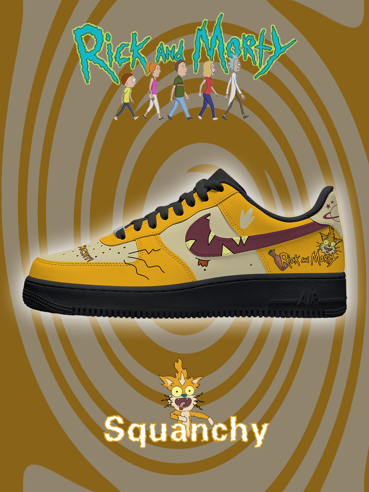 Squanchy V.1 Custom Sneakers