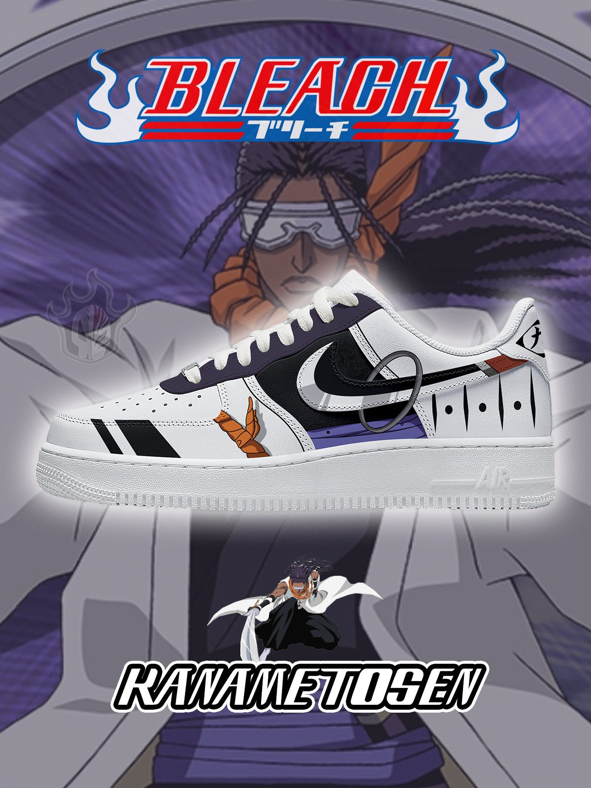 Kaname Tosen V.2 Custom Sneakers