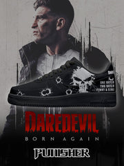 퍼니셔 V.1 커스텀 스니커즈