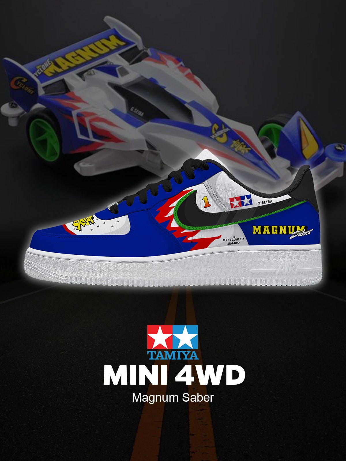 MINI 4WD Magnum Saber Custom Sneakers