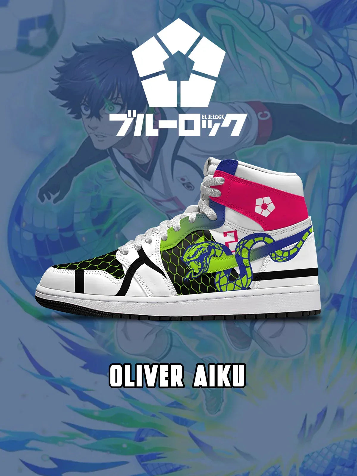 Oliver Aiku V.6 Custom High-Top Sneakers - 13thstep