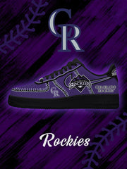 Baskets personnalisées Colorado Baseball V. 2