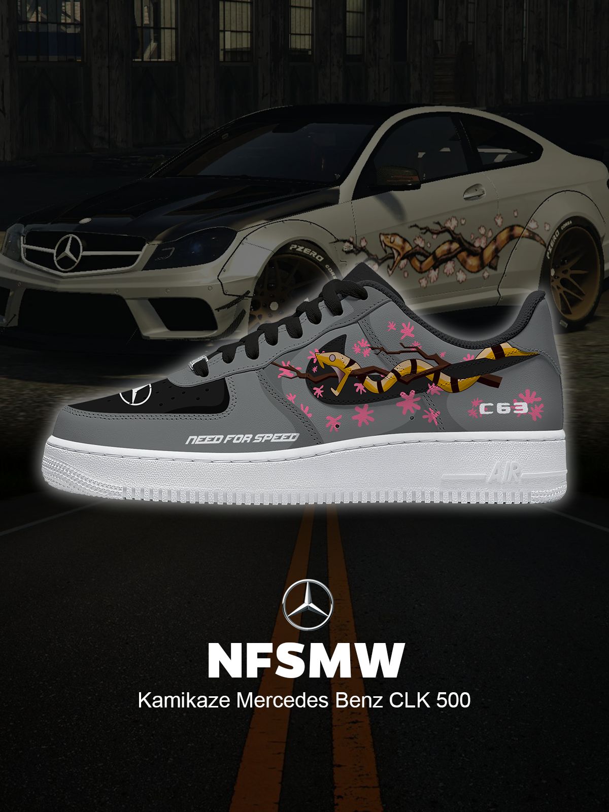 Ténis personalizados Kamikaze CLK 500