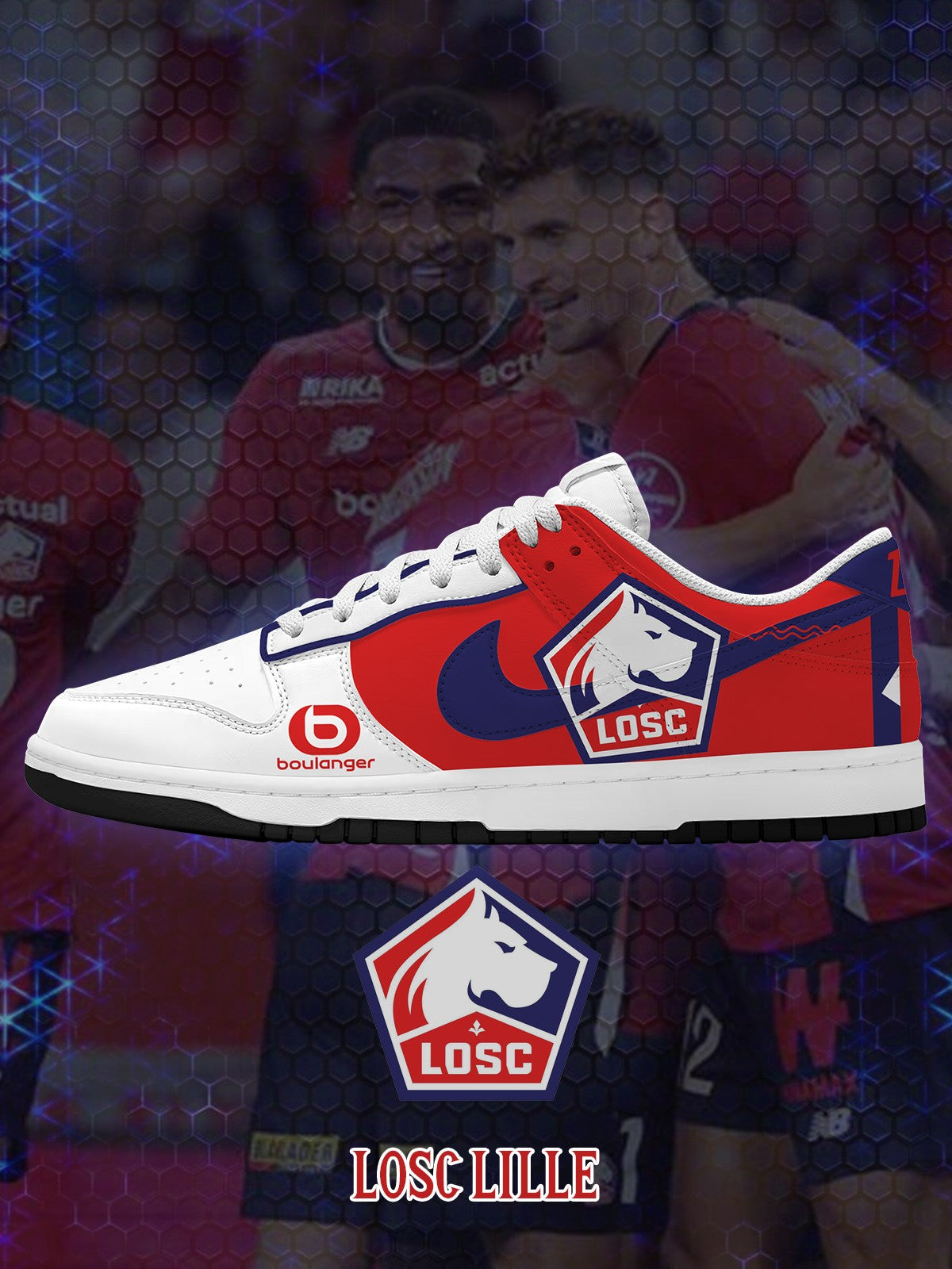 LOSC V.1 Custom Court-Low Sneakers