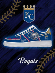 Baskets personnalisées Kansas City Baseball V. 2