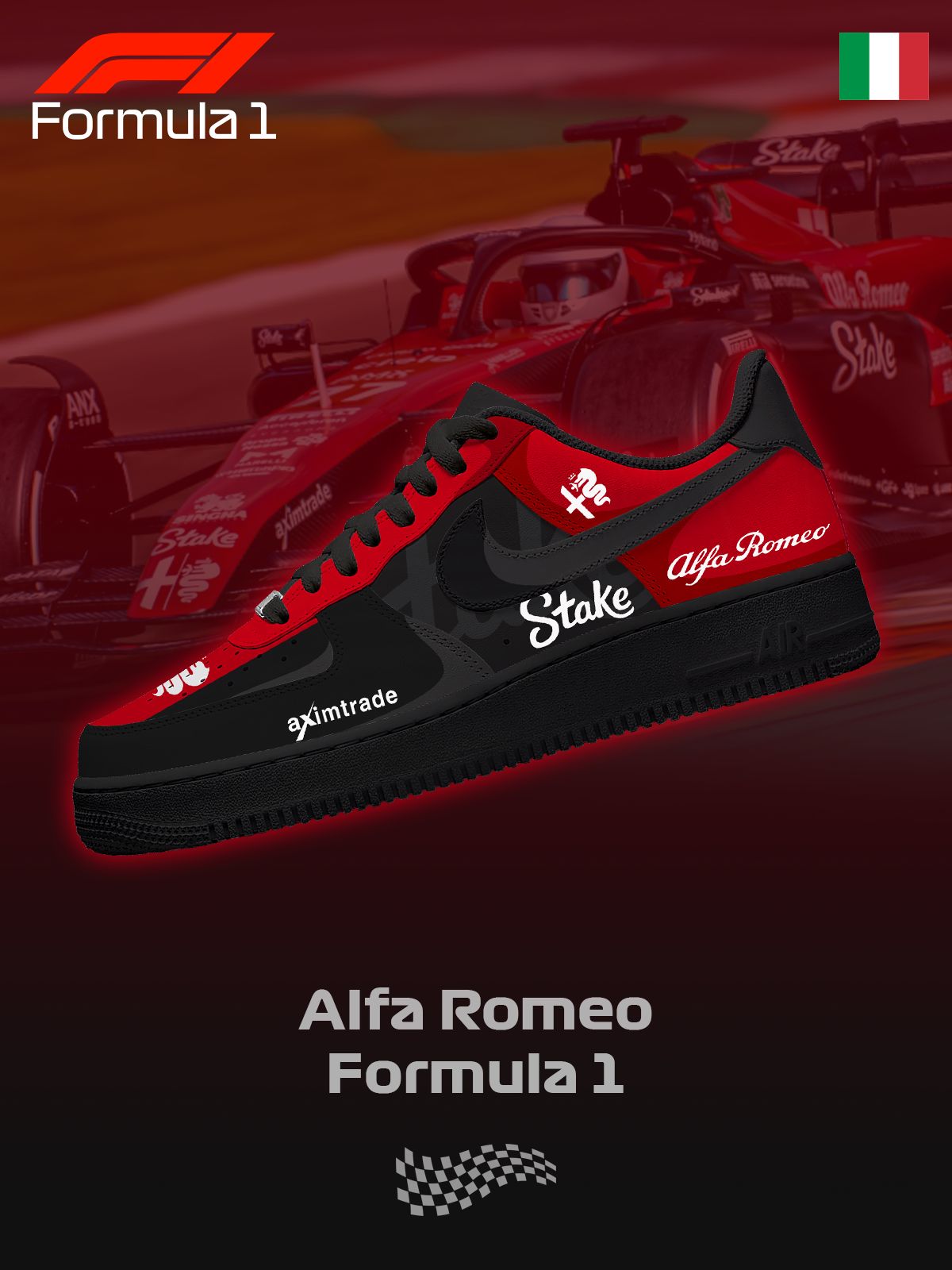 Romeo F.1 Custom Sneakers
