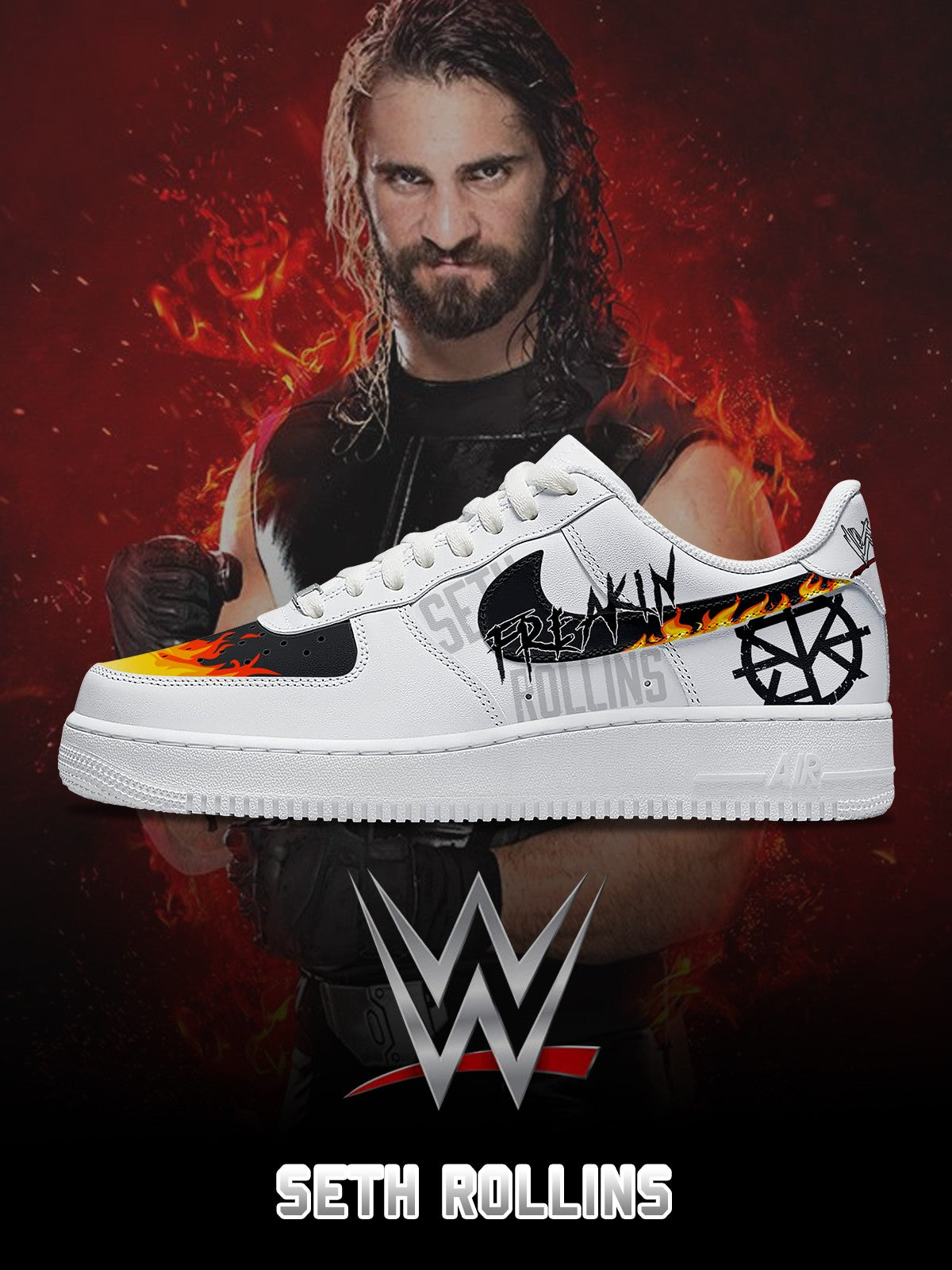 Seth Rollins V.1 Custom Sneakers
