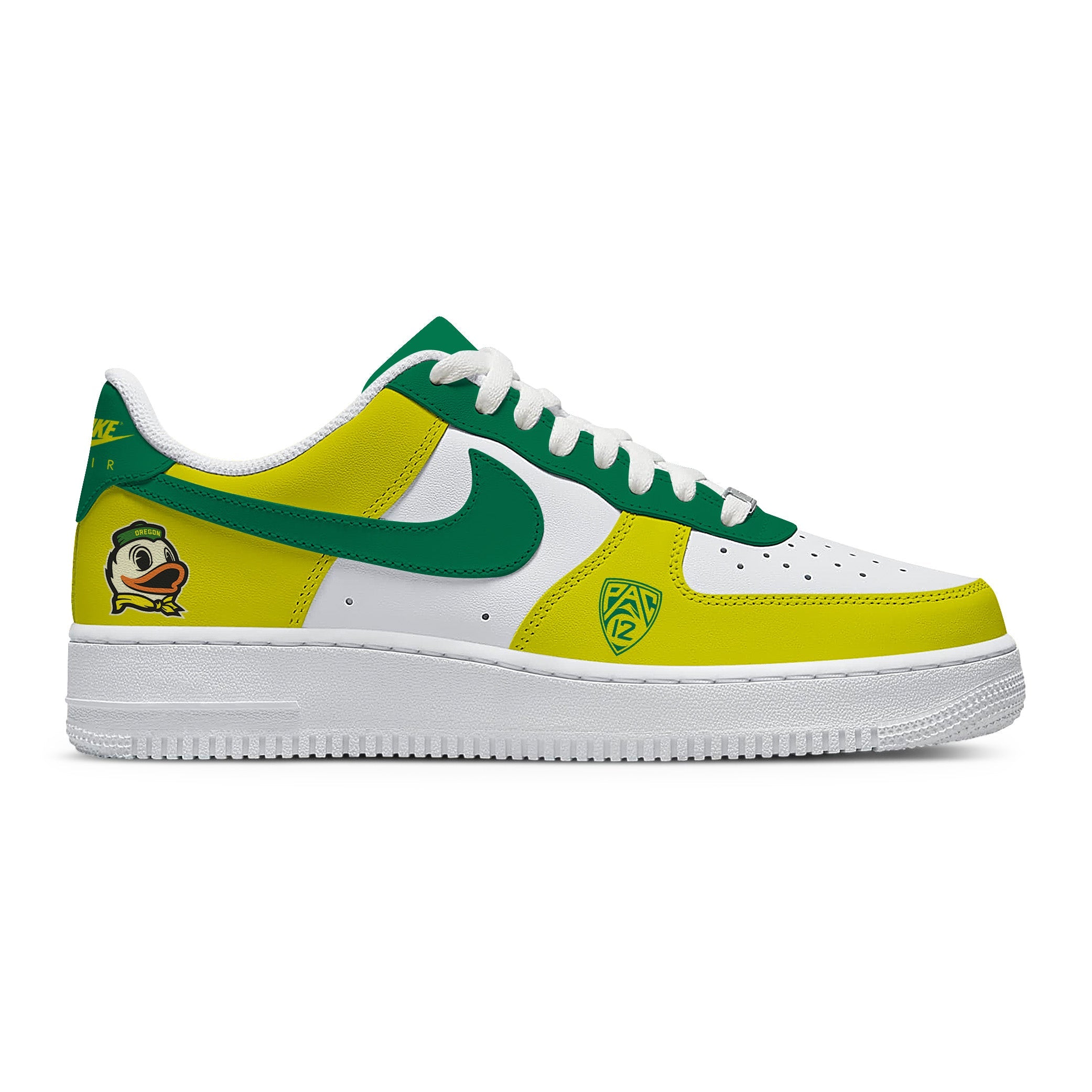 Oregon College Custom Sneakers