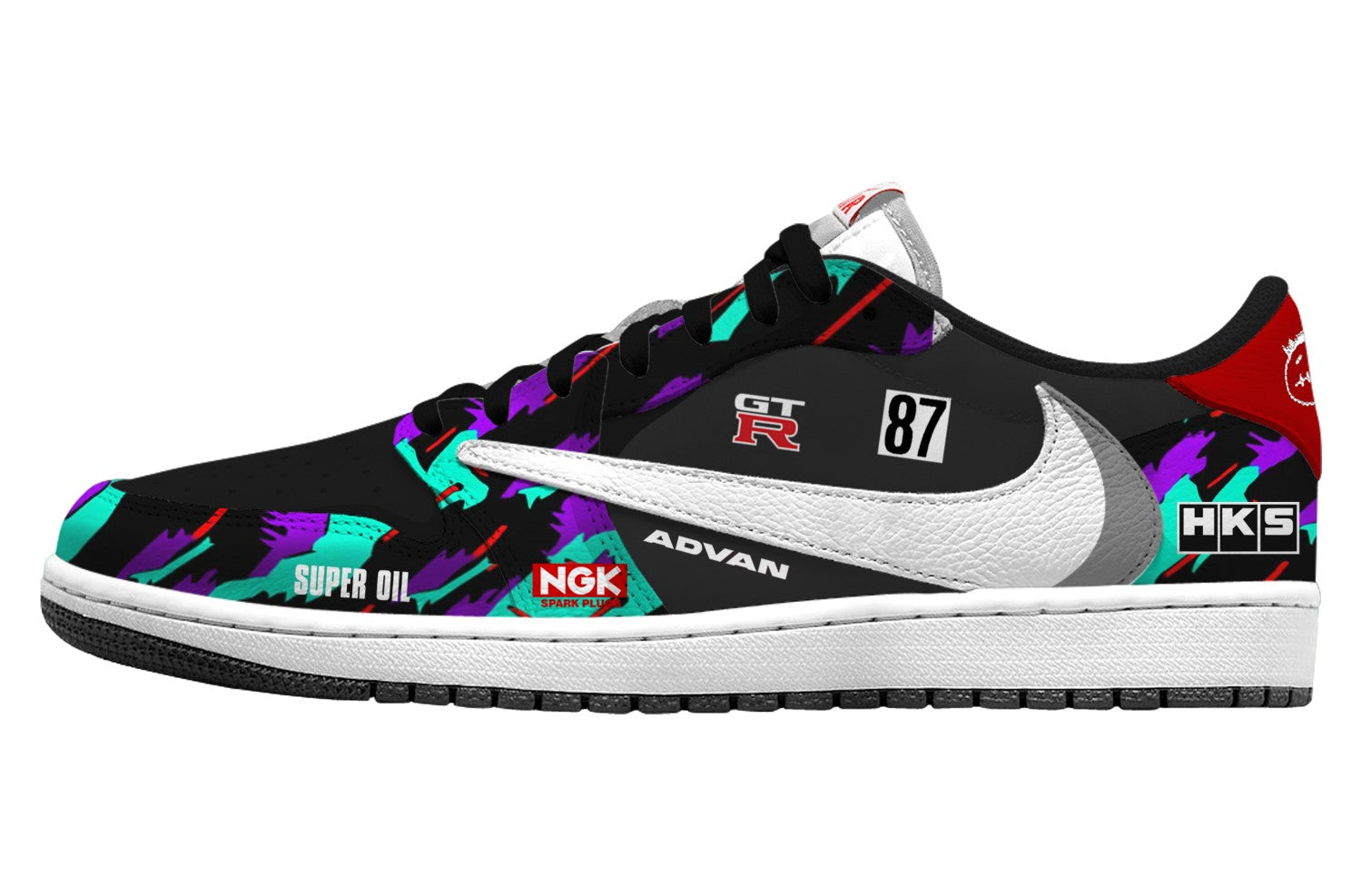 HKS 스카이라인 R32 GT-R V.1 커스텀 TS 로우 스니커즈