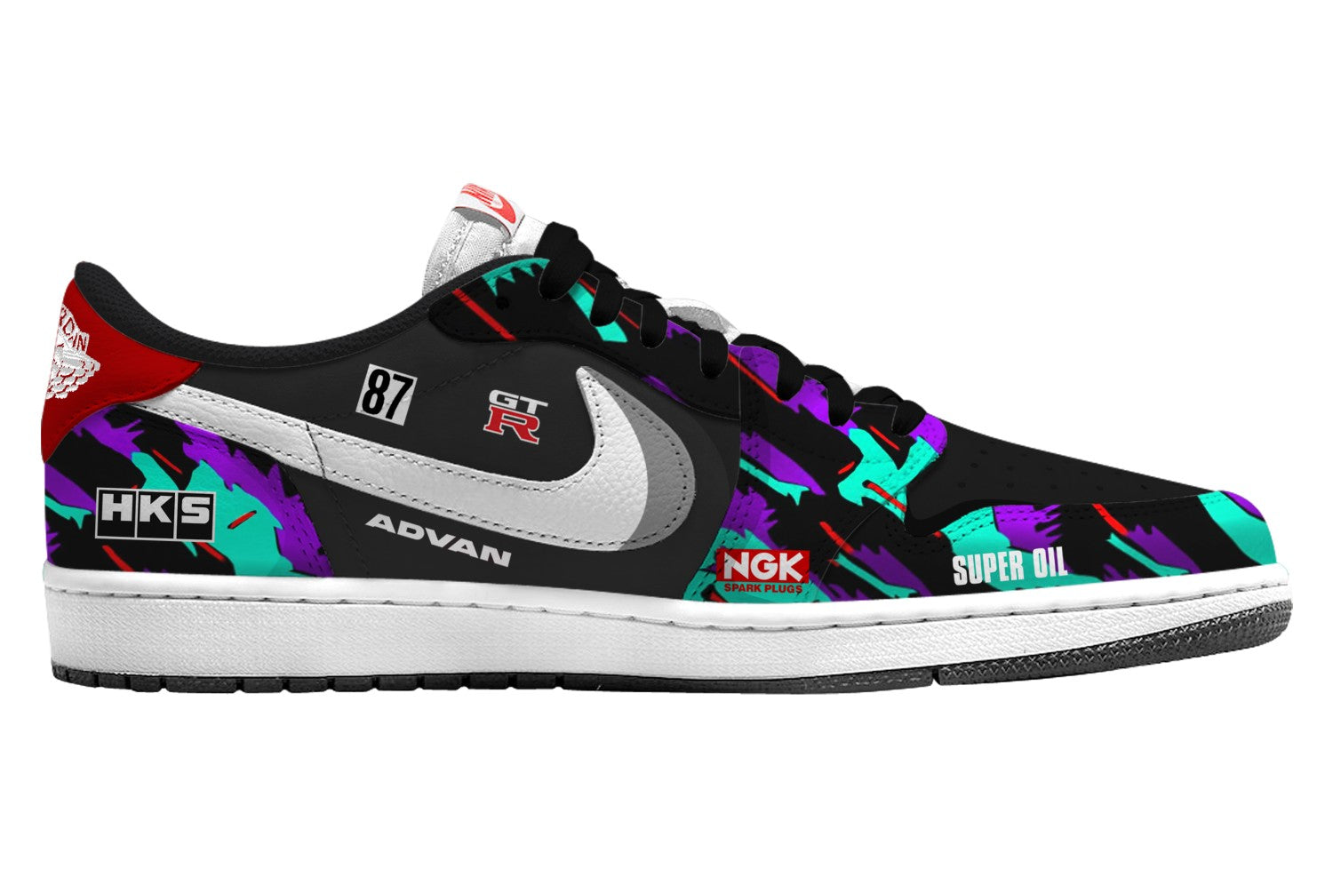 HKS 스카이라인 R32 GT-R V.1 커스텀 TS 로우 스니커즈