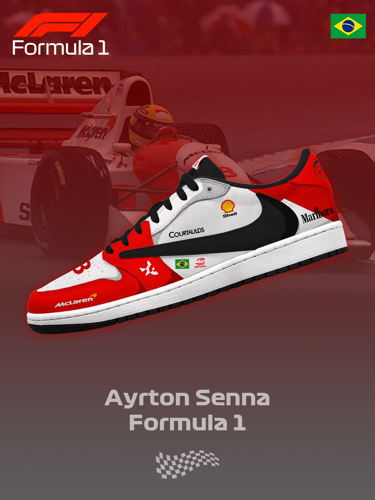 Zapatillas bajas Senna F.1 V.1 Custom TS