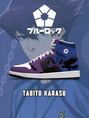 Tabito Karasu V.6 Custom High-Top Sneakers - 13thstep