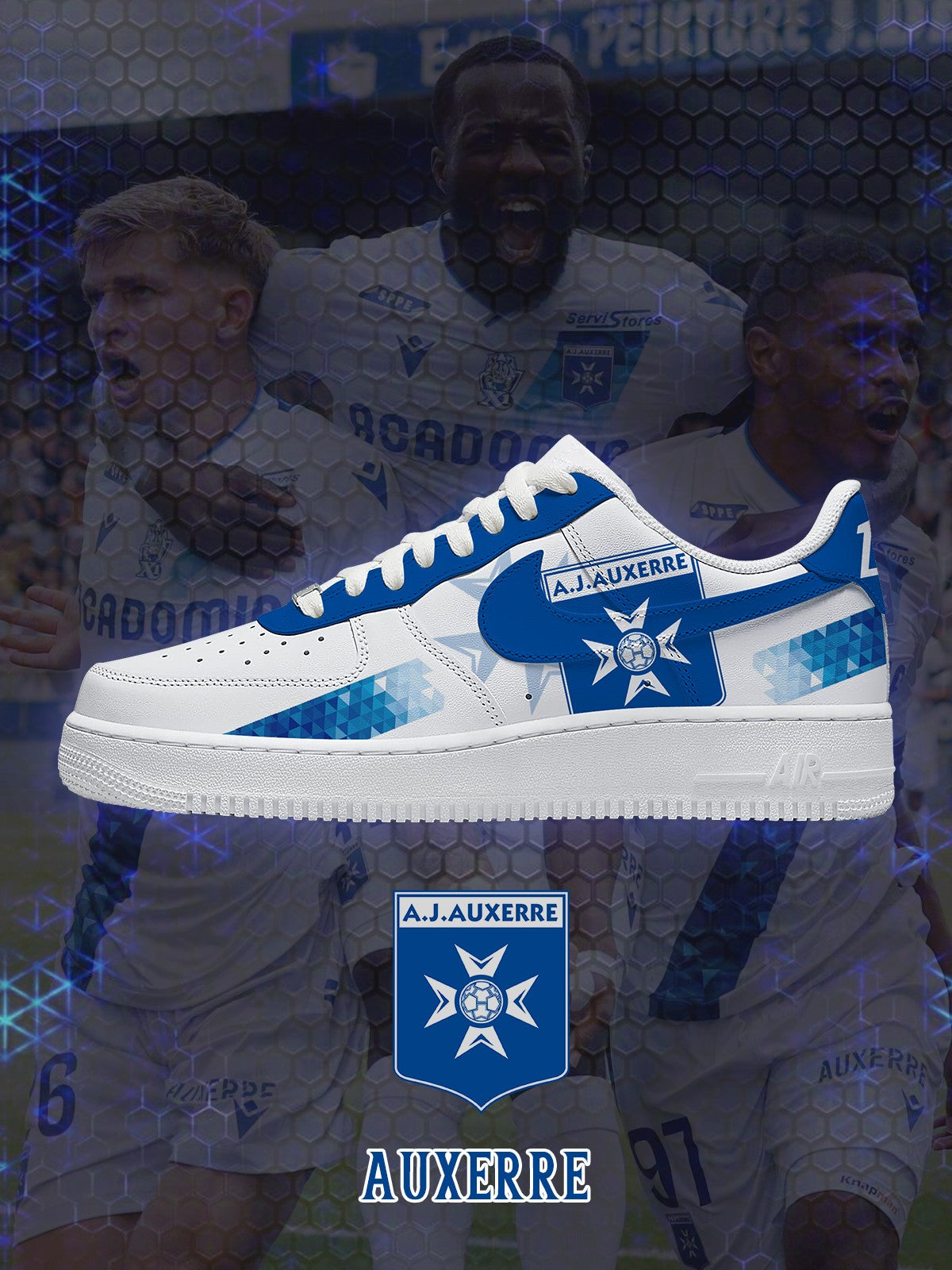 Auxerre V.1 Custom Sneakers