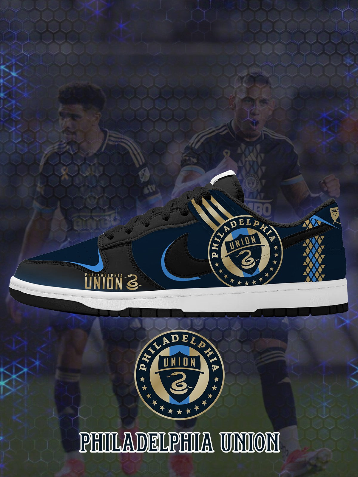 Zapatillas bajas personalizadas Philadelphia V.1