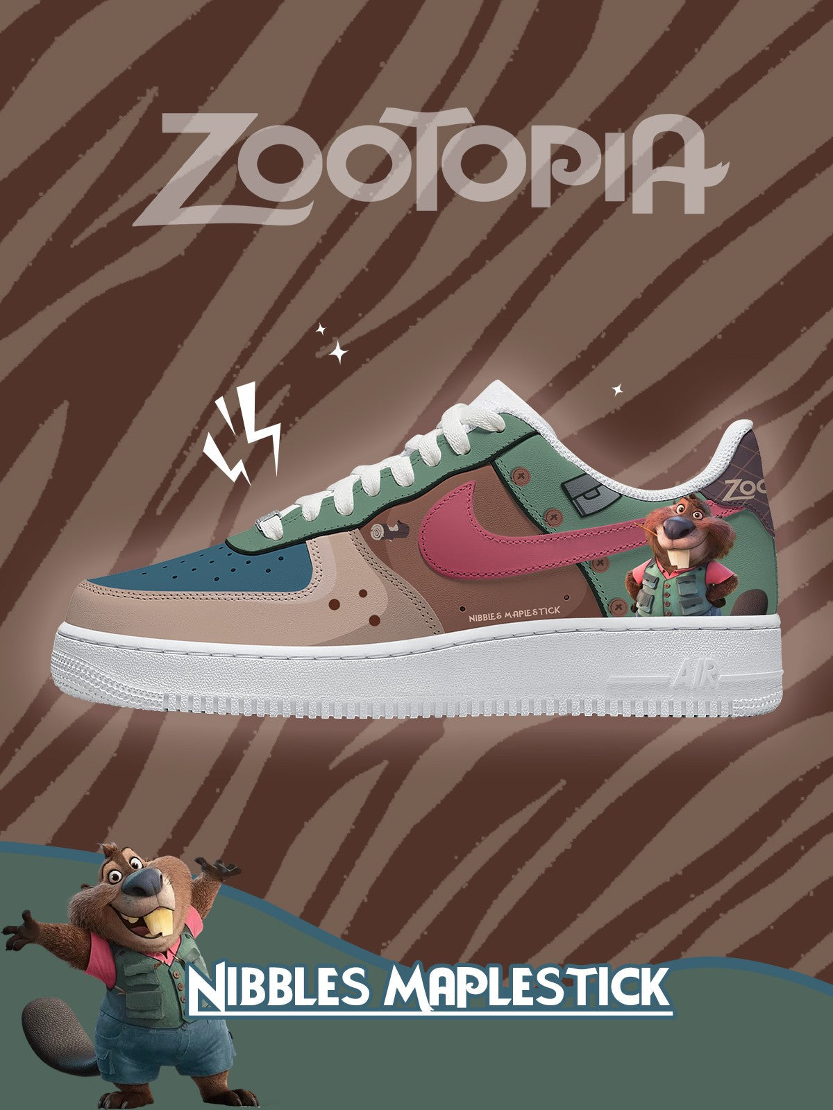 ニブルズ メイプルスティック V.1 カスタムスニーカー