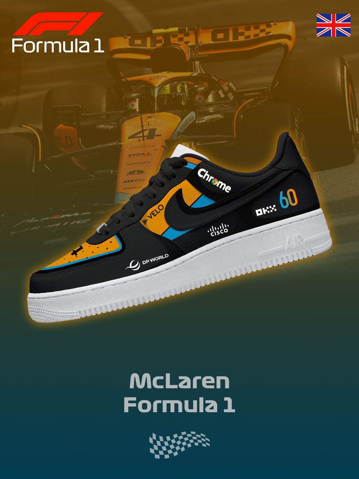 McL F.1 Custom Sneakers