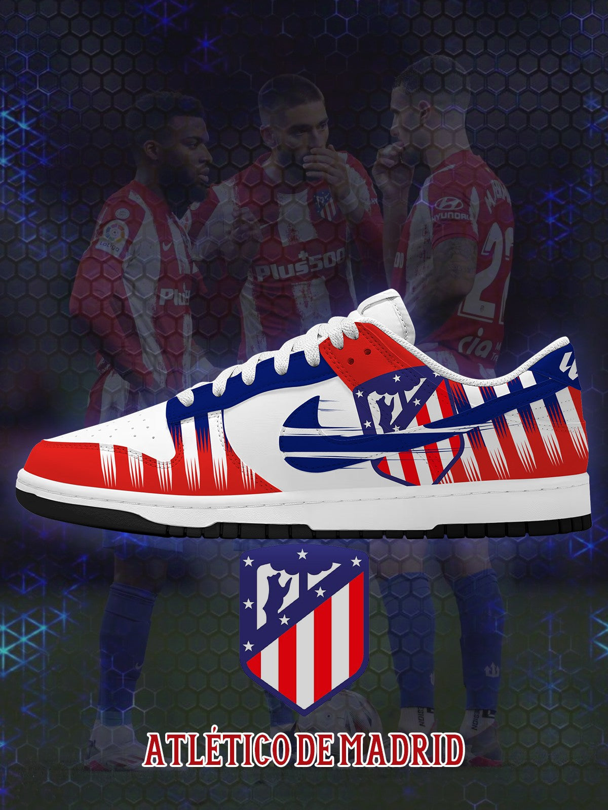 Atleti V.1 Custom Court-Low Sneakers