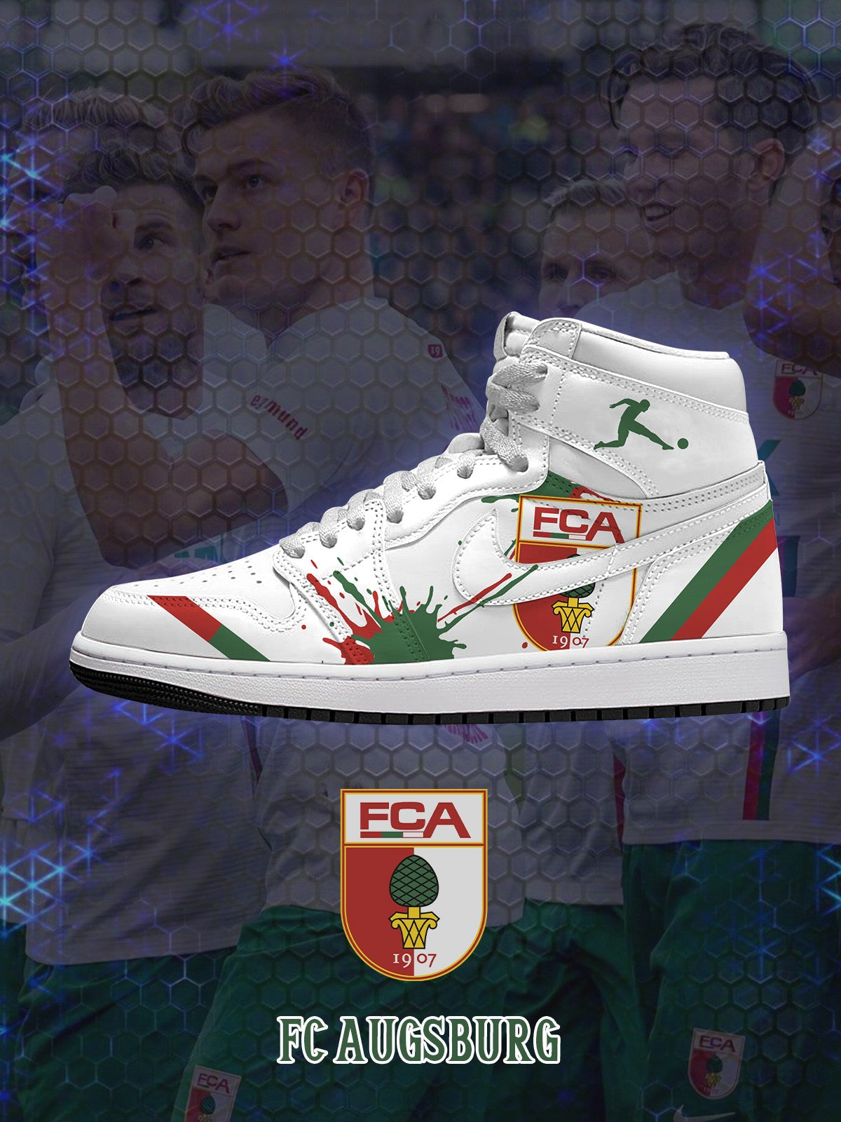 Augsburg V.1 Custom High-Top Sneakers