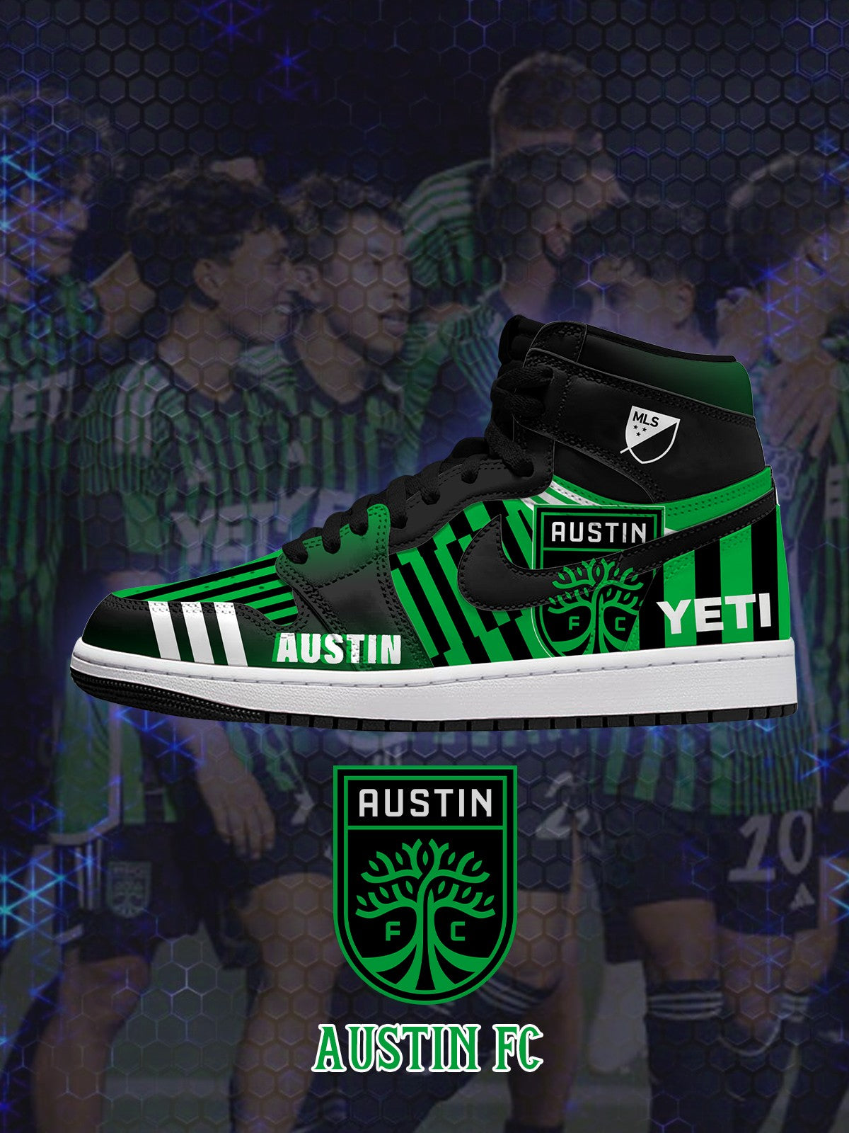Austin V.1 Custom High-Top Sneakers