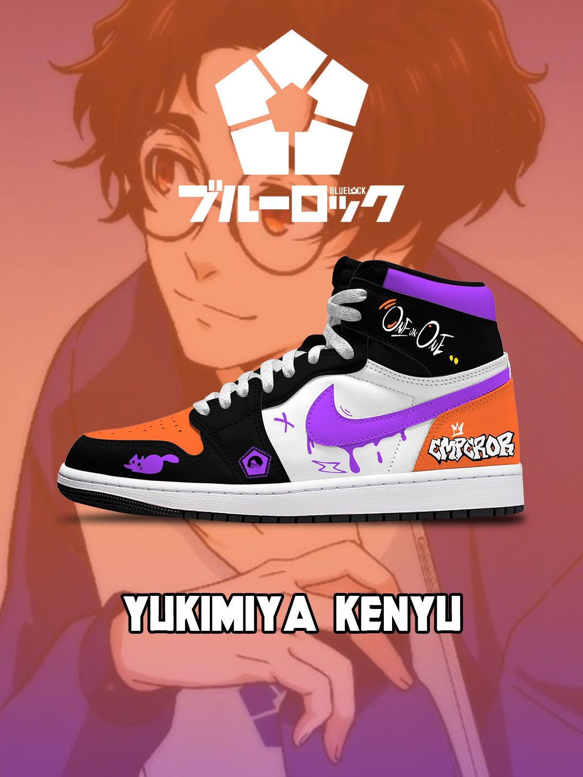 Yukimiya Kenyau V.1 Ténis de cano alto personalizados