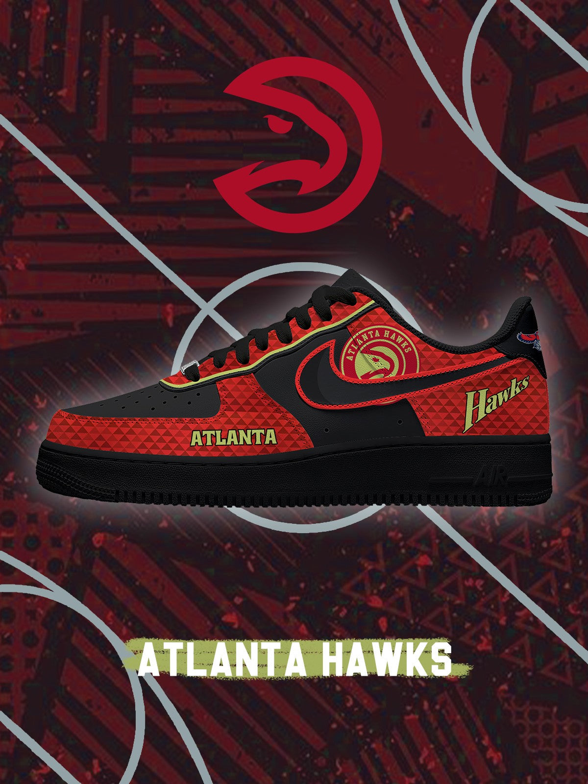 Baskets personnalisées Atlanta Basketball V. 3