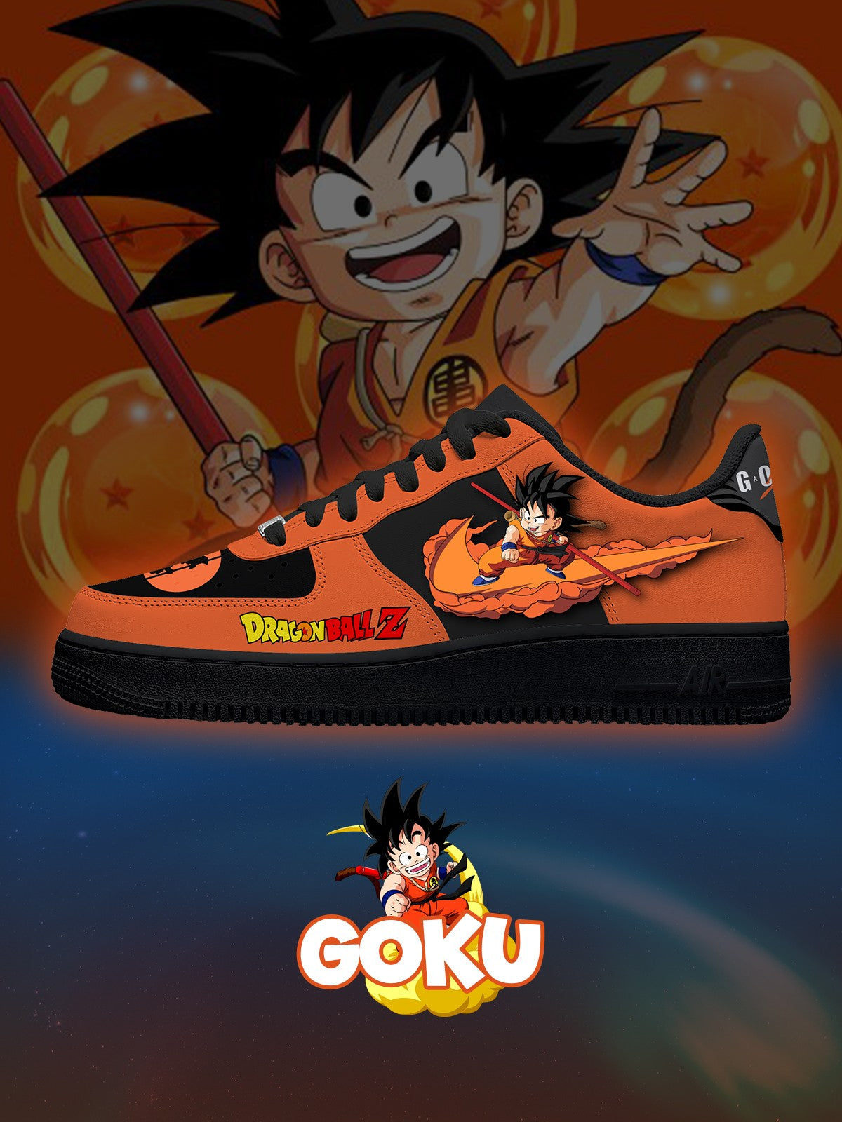 Son Goku V.2 Custom Sneakers£¨R£©