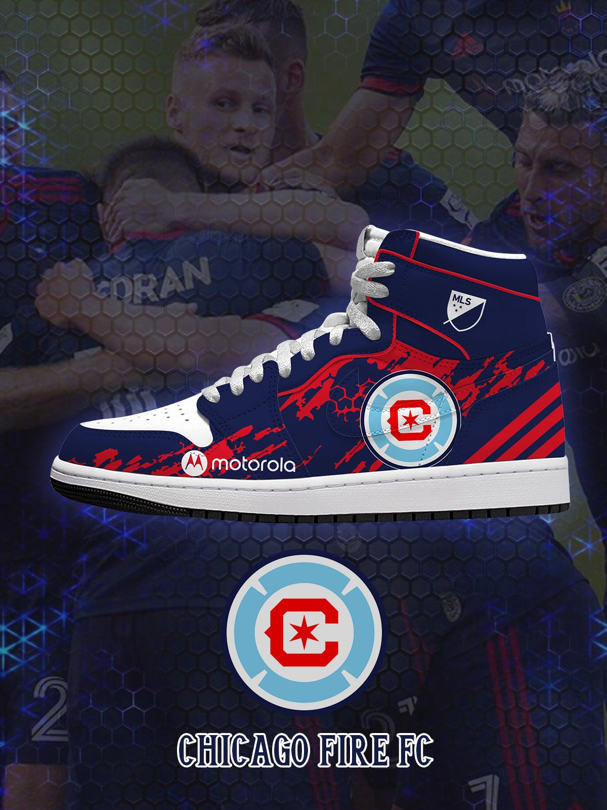 シカゴ V.1 カスタム ハイトップ スニーカー