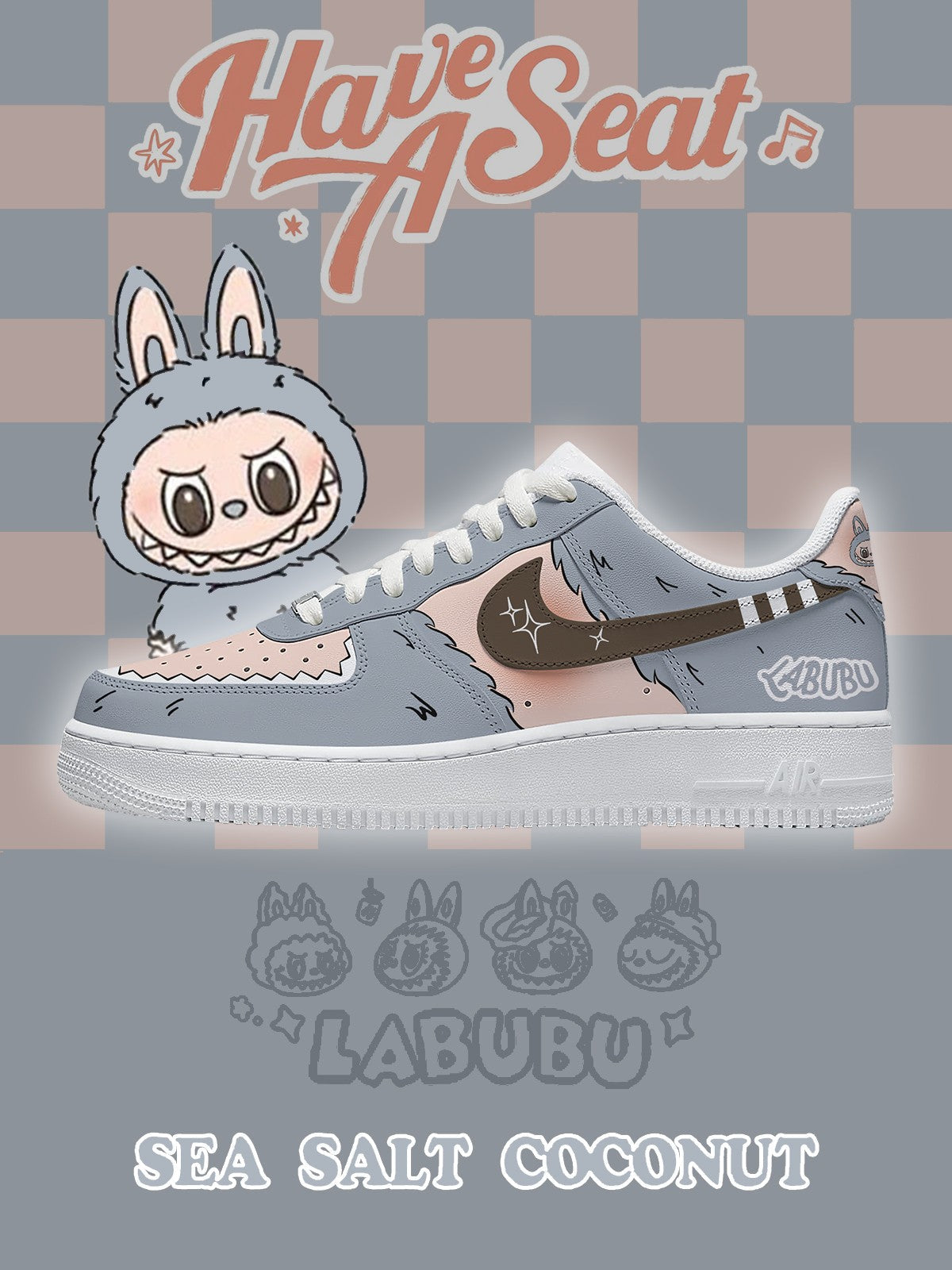 씨솔트 코코넛 V.2 커스텀 스니커즈