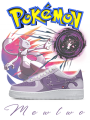 Zapatillas personalizadas Mewtwo Style 2 n.° 0150
