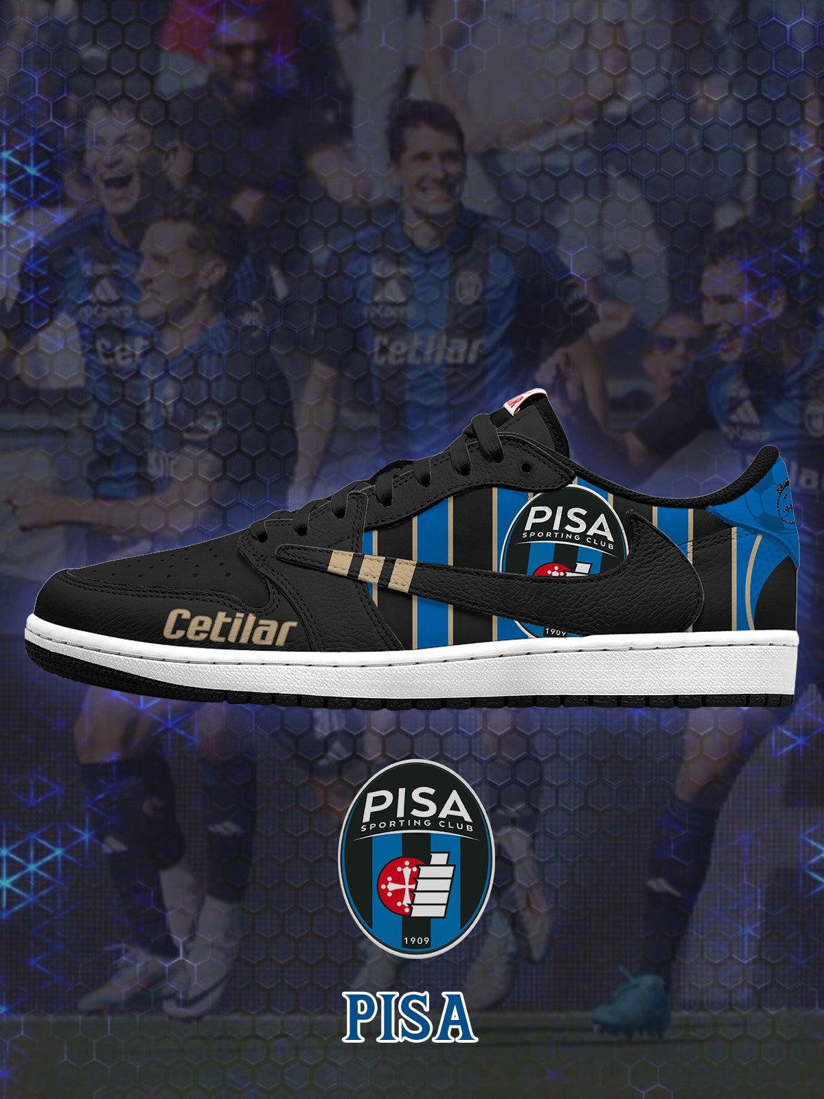 Pisa V.1 Custom TS Low Sneakers