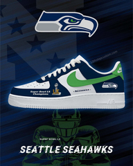 Seattle Football Custom Sneakers - LX Champions Edition